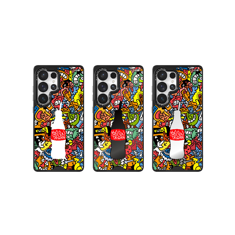 可樂繽紛派對 - 米豆 MagSafe 手機保護殼 Samsung S24 Ultra / S25 Ultra | HODA®