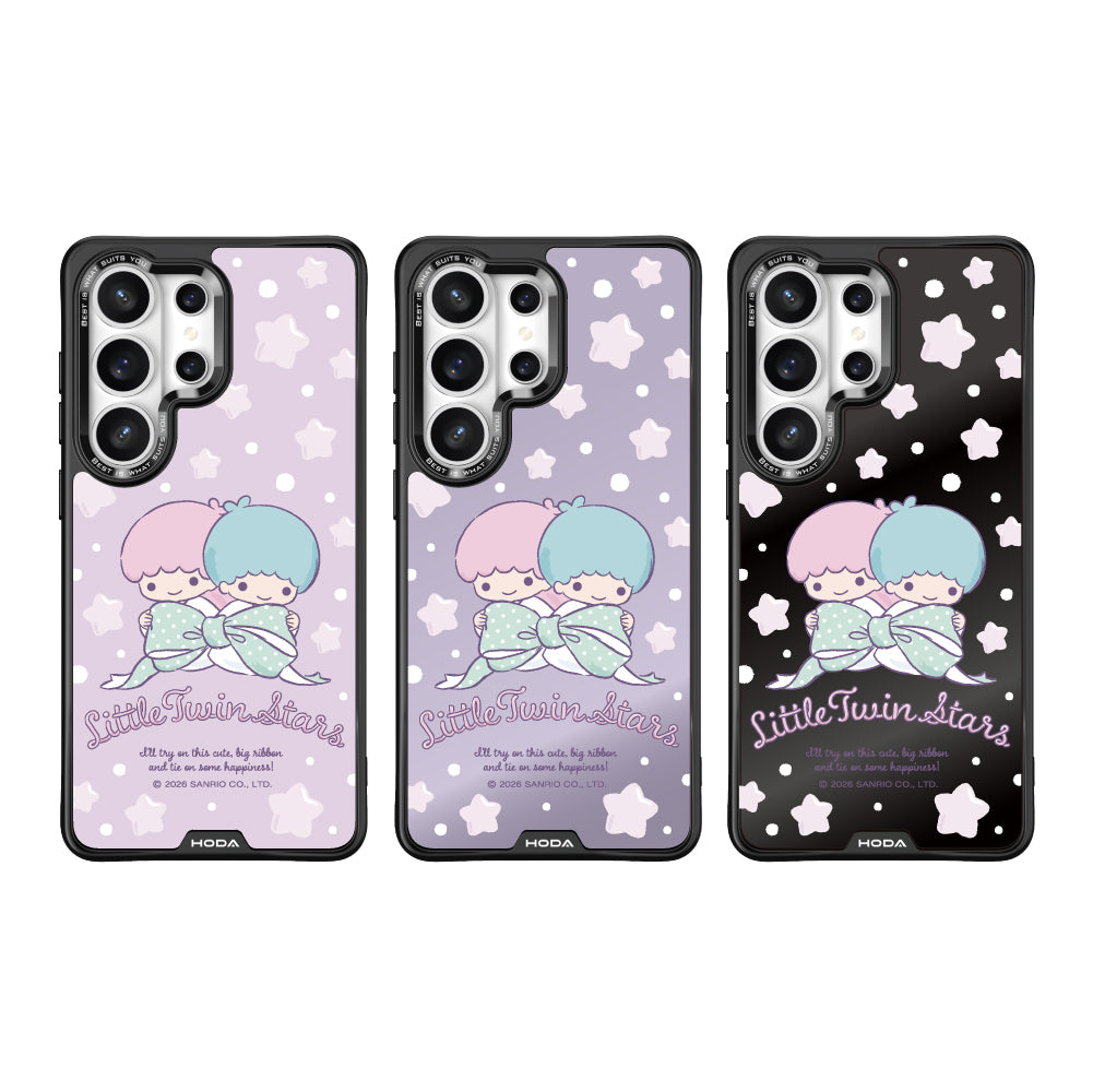 蝴蝶結kiki&lala - 三麗鷗 MagSafe 手機保護殼 Samsung S26 Ultra / S25 Ultra / S24 Ultra | HODA®