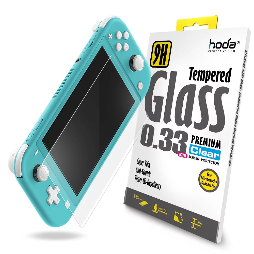 亮面玻璃保護貼 Nintendo Switch Lite 任天堂 | HODA®