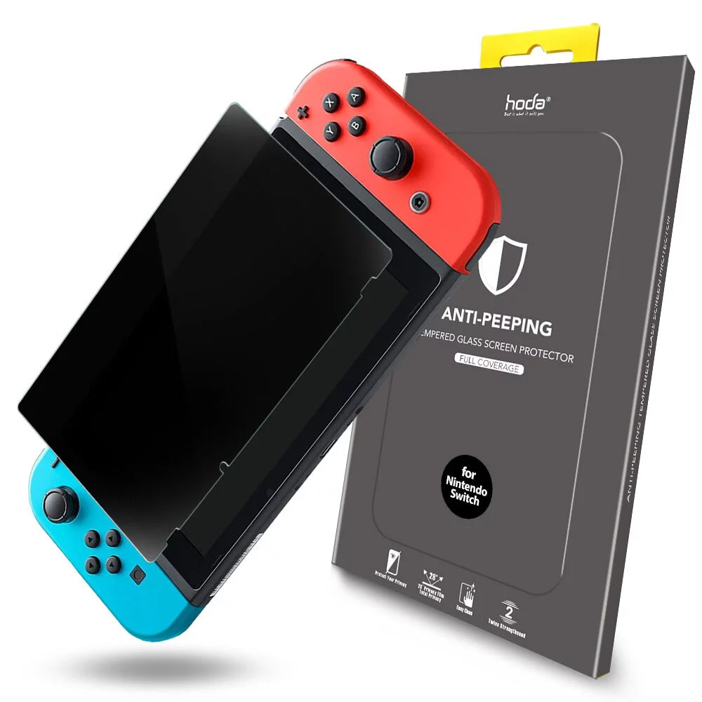 防窺玻璃保護貼 Nintendo Switch 任天堂 | HODA®