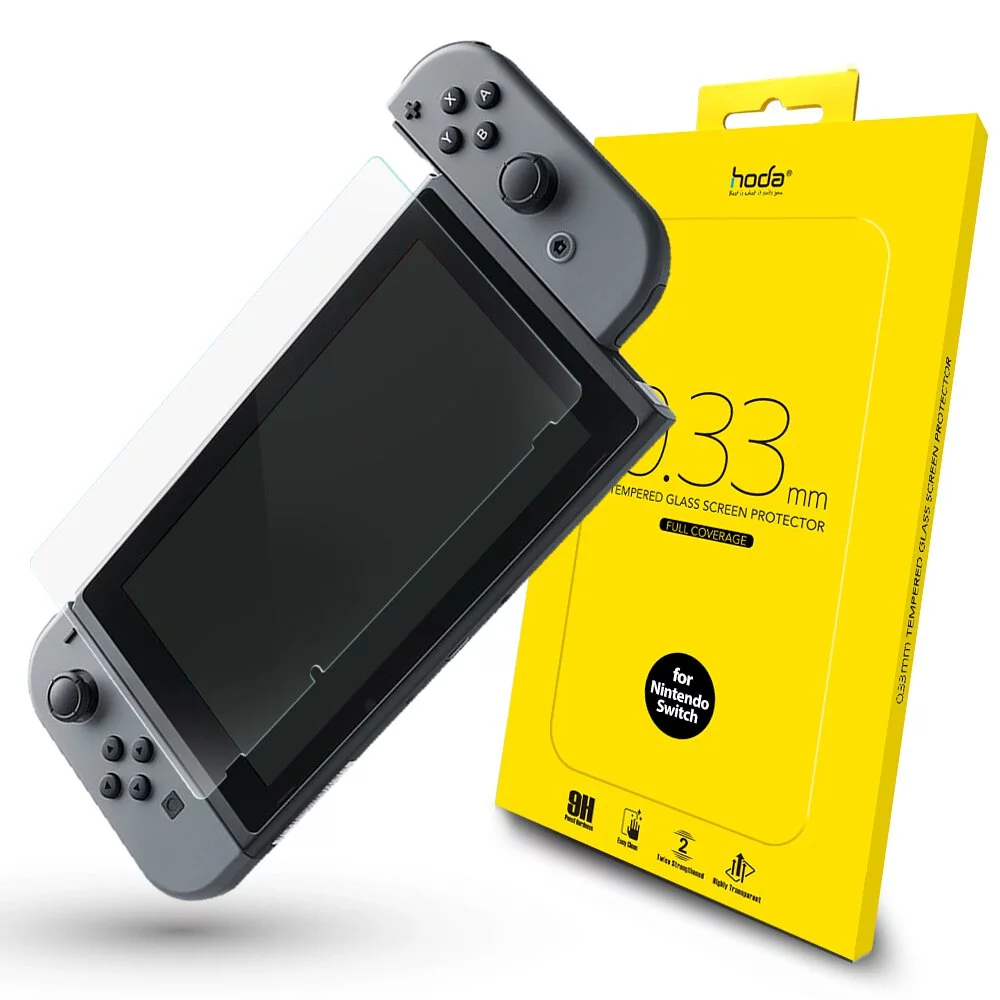 亮面玻璃保護貼 Nintendo Switch 任天堂 | HODA®