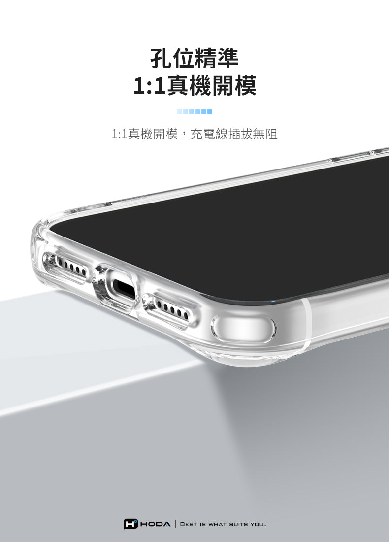 孔位精準1:1真機開模1:1真機開模,充電線插拔無阻HHODA BEST IS WHAT SUITS YOU.