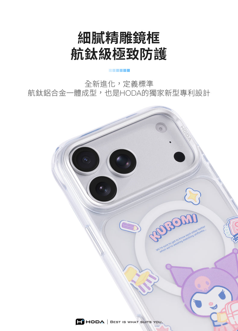 細膩精雕鏡框航級極致防護全新進化,定義標準航鈦鋁合金一體成型,也是HODA的獨家新型專利設計HODAKUROMIWere sure to get to know each other betterwhen were wearing matching uniformsHHODA BEST IS WHAT SUITS YOU