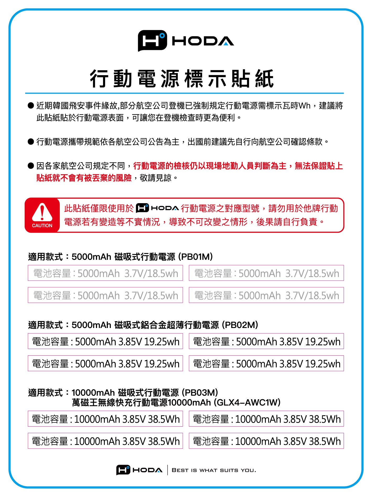 10000mAh 萬磁王無線快充行動電源 | HODA®【開賣優惠價】